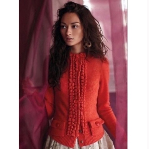 Anthropologie Sweaters - Anthropologie Moth Floating Sparks Cardigan SZ M